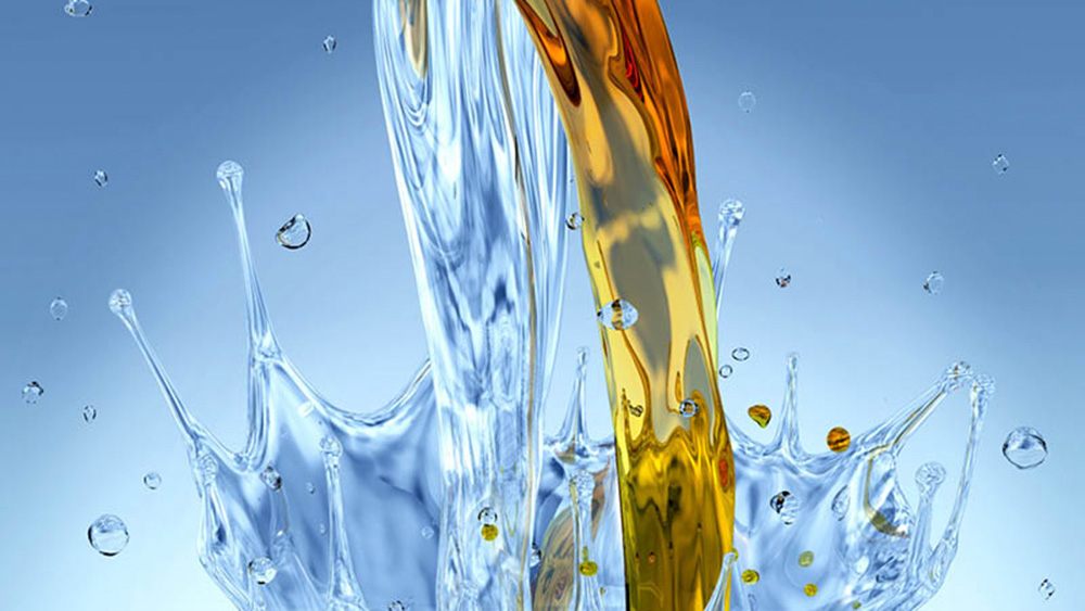 eau et huile, hydrosoluble CBD