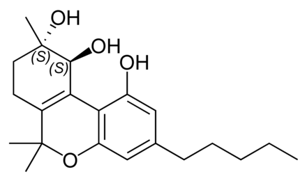 (+)-trans-cannabitriol